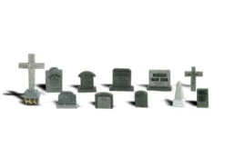 Woodland Scenics 0 Figuren Grabsteine