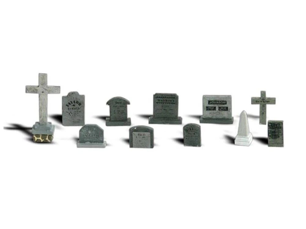 Woodland Scenics 0 Figuren Grabsteine