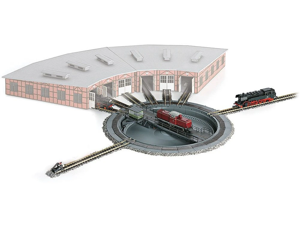 Märklin 089983 Drehscheibe Mit 8 Gleisanschlüssen Spur Z