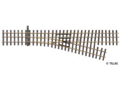 Tillig 85191 Gleis Elite Dreischienengleis Weiche H0e Rechts H0/H0e 228mm