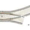 Tillig-87143 Gleis Trambahn H0m Y-Weiche R204/R250 Links Pflaster
