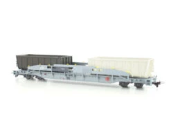 Bemo 2290199 Güterwagen P 10049 Tragwagen Mit Schlackenmulden Gevag Untervaz Spur H0m