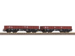 Piko 58261 Güterwagenset Flachwagen 401Zb PKP 2x Spur H0