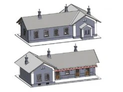 Igra 201111 H0 Bahnhof Adrspach