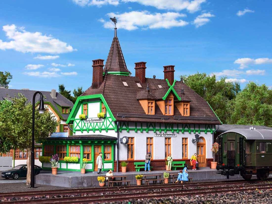 Kibri 39509 H0 Bahnhof Burg Spreewald