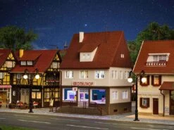 Vollmer 43870 H0 Erotikshop Mit Inneneinrichtung Und LED-Beleuchtung