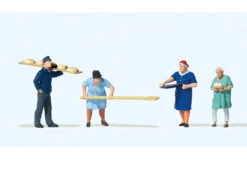 Preiser 10712 H0 Figuren Am Backhaus