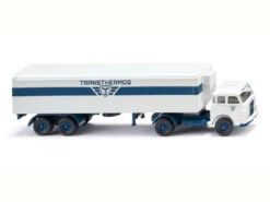 Wiking 055602 H0 LKW MAN Pausbacke Kühlkoffersattelzug Transthermos