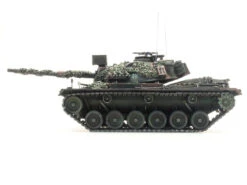 Artitec-6870078 H0 Panzer M48 A2GA2 Flecktarnung Gefechtsklar Bundeswehr