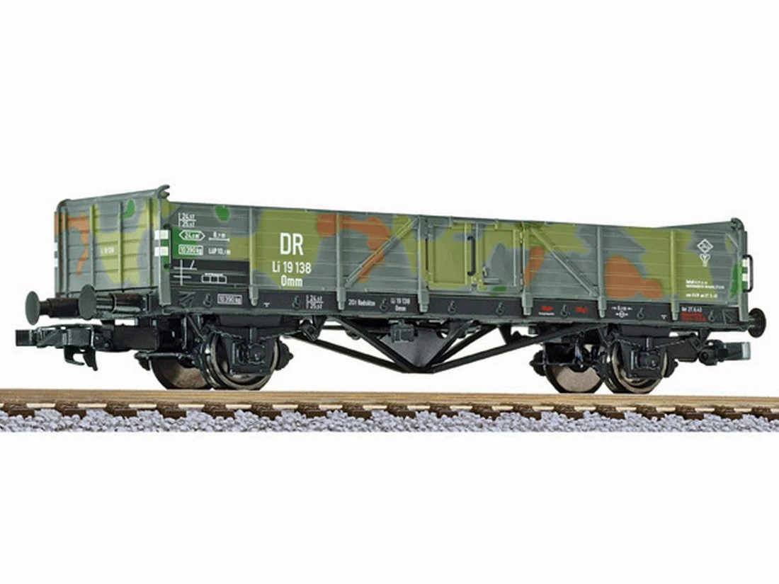 Liliput L235282 Offener Güterwagen Omm Tarnanstrich DRG H0