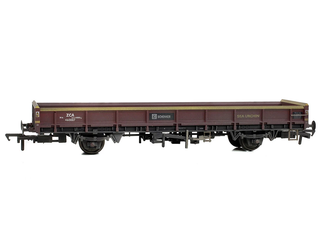 EFE Rail E87022 Offener Güterwagen ZCA Sea Urchin DB Schenker Gealtert Spur 00
