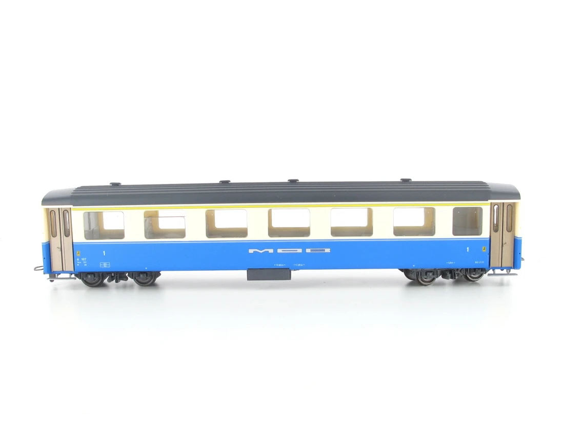 Bemo 3292317 Personenwagen A 107 GoldenPass 1.Kl. MOB Spur H0m â Bild 3