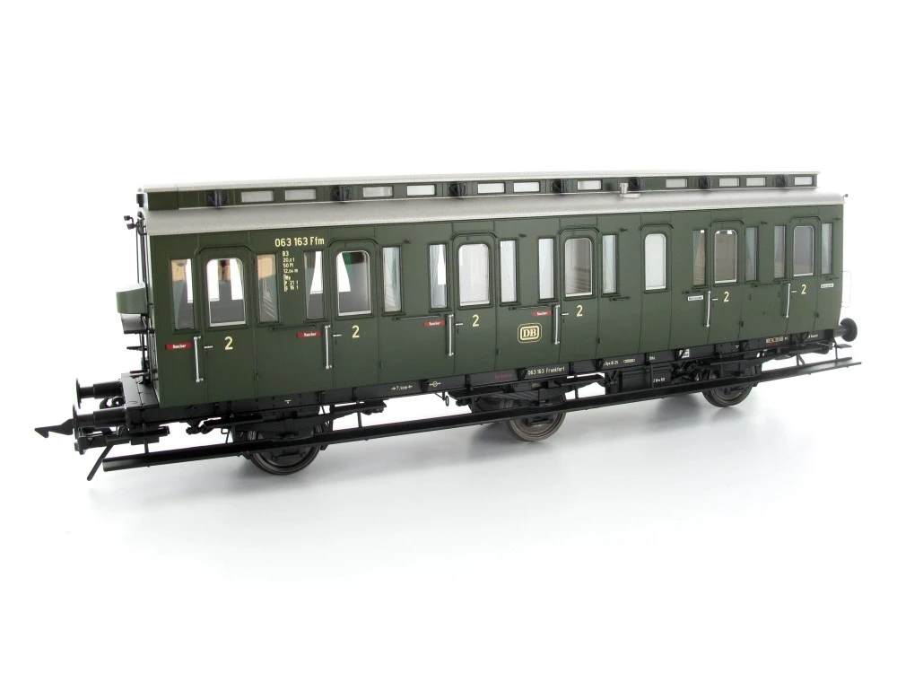 Lenz 41163-02 Personenwagen Abteilwagen B3 Pr 11 2.Kl. DB Spur 0