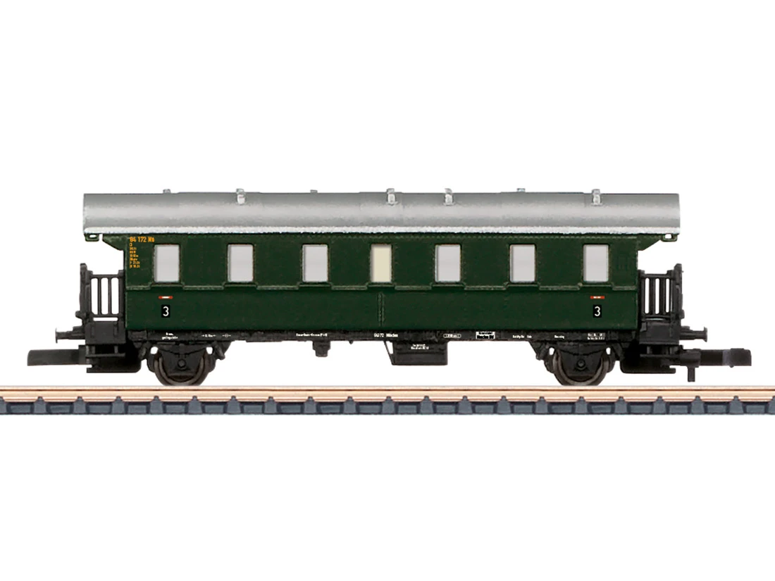 Märklin 87511 Personenwagen Donnerbüchse Ci 3.Kl. DB Spur Z