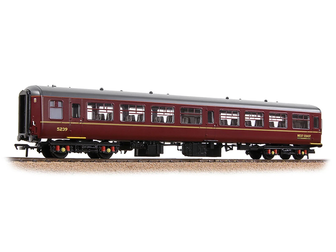 Bachmann 39-354 Personenwagen Mk2 TSO Tourist Second Open WCRC BR Spur 00