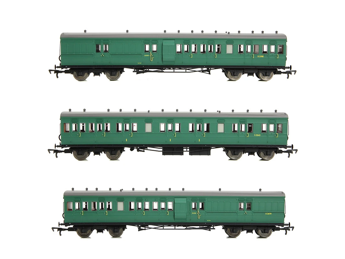 EFE Rail E86015 Personenwagenset LSWR Cross Country BR 3x Spur 00