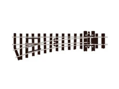 Peco SL-E492 Streamline Code 80 Anschlussgleis-Weiche Links 304mm H0e