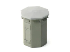 Modellbahn Union MU-TT-A50211 TT Achteckiges Schalthaus Für Bahnübergang Fertigmodell