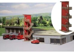 Modellbahn Union MU-TT-H00219 TT Feuerwehr Übungsturm Issum Sevelen