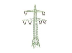 Modellbahn Union TT-L00206 TT Hochspannungsmast Typ ERM07