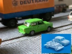 Railnscale T2161 TT PKW Trabant 601 Limousine