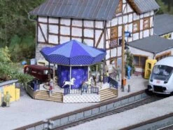 Modellbahn Union MU-TT-L00139 TT Historisches Karussell Mit Motor