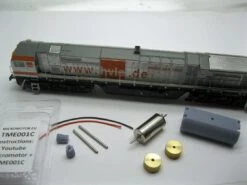 Micromotor TME001C Umbausatz Glockenankermotor Für Mehano Blue Tiger II TT Lokomotiven