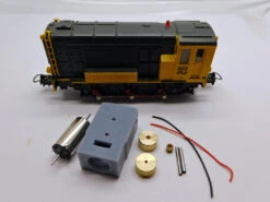 Micromotor HR011F Umbausatz Glockenankermotor Roco H0 NS 500 / 600, Hippel