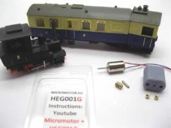 Micromotor HEG001G Umbausatz Für Egger Bahn Jouef H0e