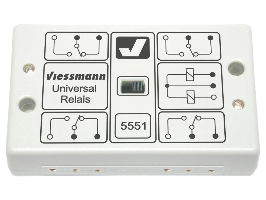 Viessmann 5551 Universal-Relais 1 X 4 Umschalter