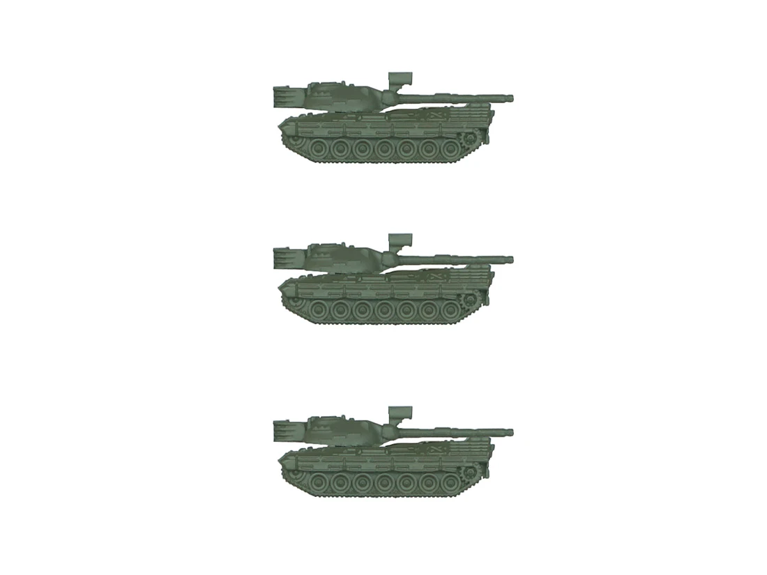 Märklin 89025 Z Panzer-Set Leopard 1A1 3x Spur Z