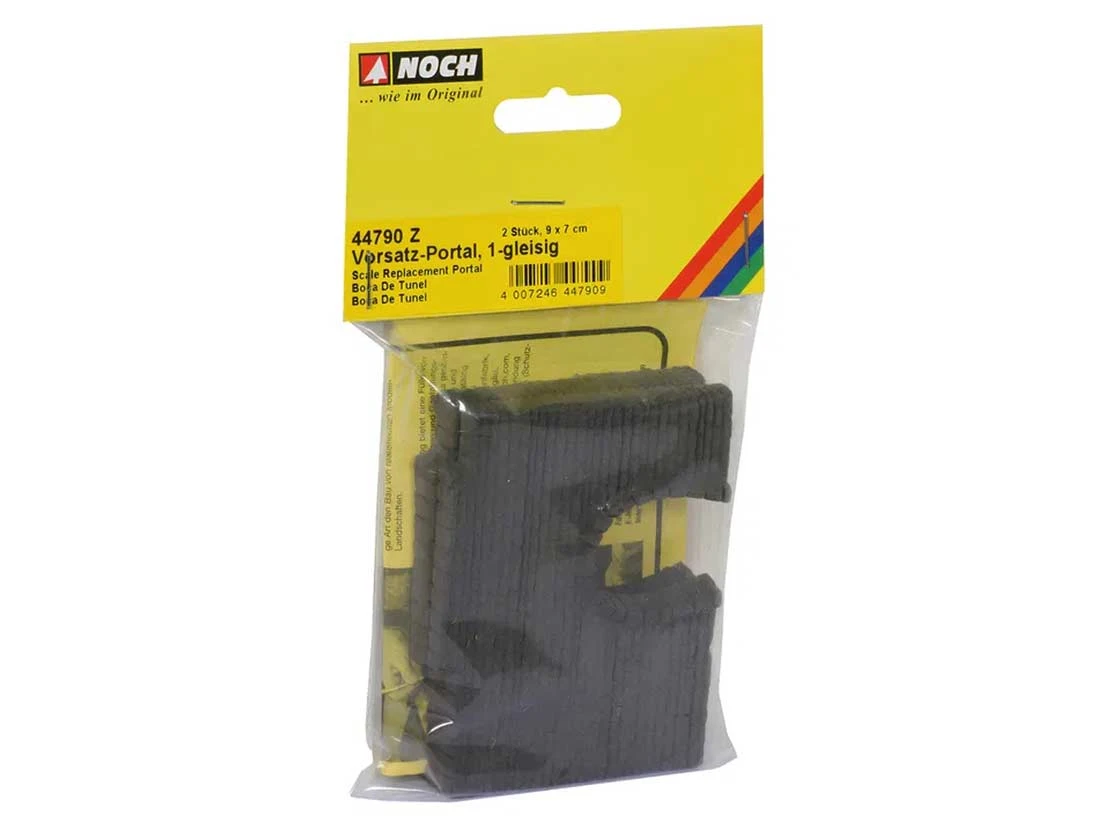 Noch 44790 Z Tunnel Vorsatz-Portal 1-gleisig 9 X 7 Cm 2x – Bild 2